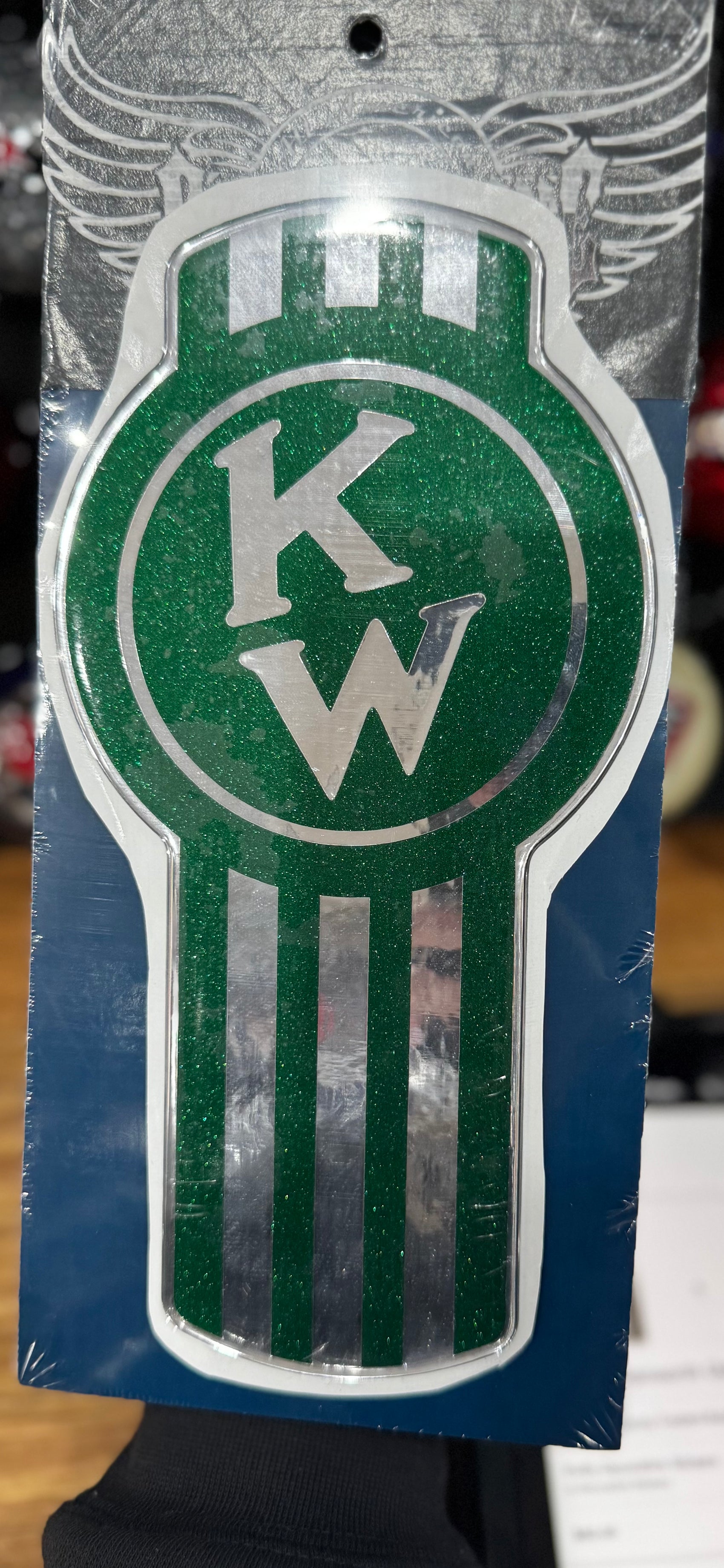 AACC - Kenworth Old Skool Metallic Emerald Green/Chrome Skin