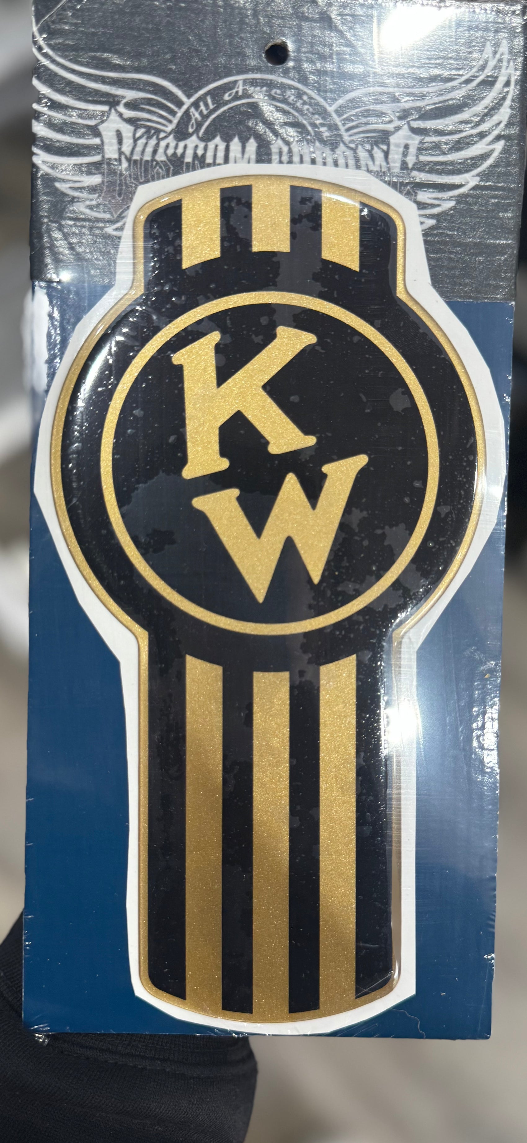 AACC - Kenworth Ol Skool Black / Gold Metallic Skin