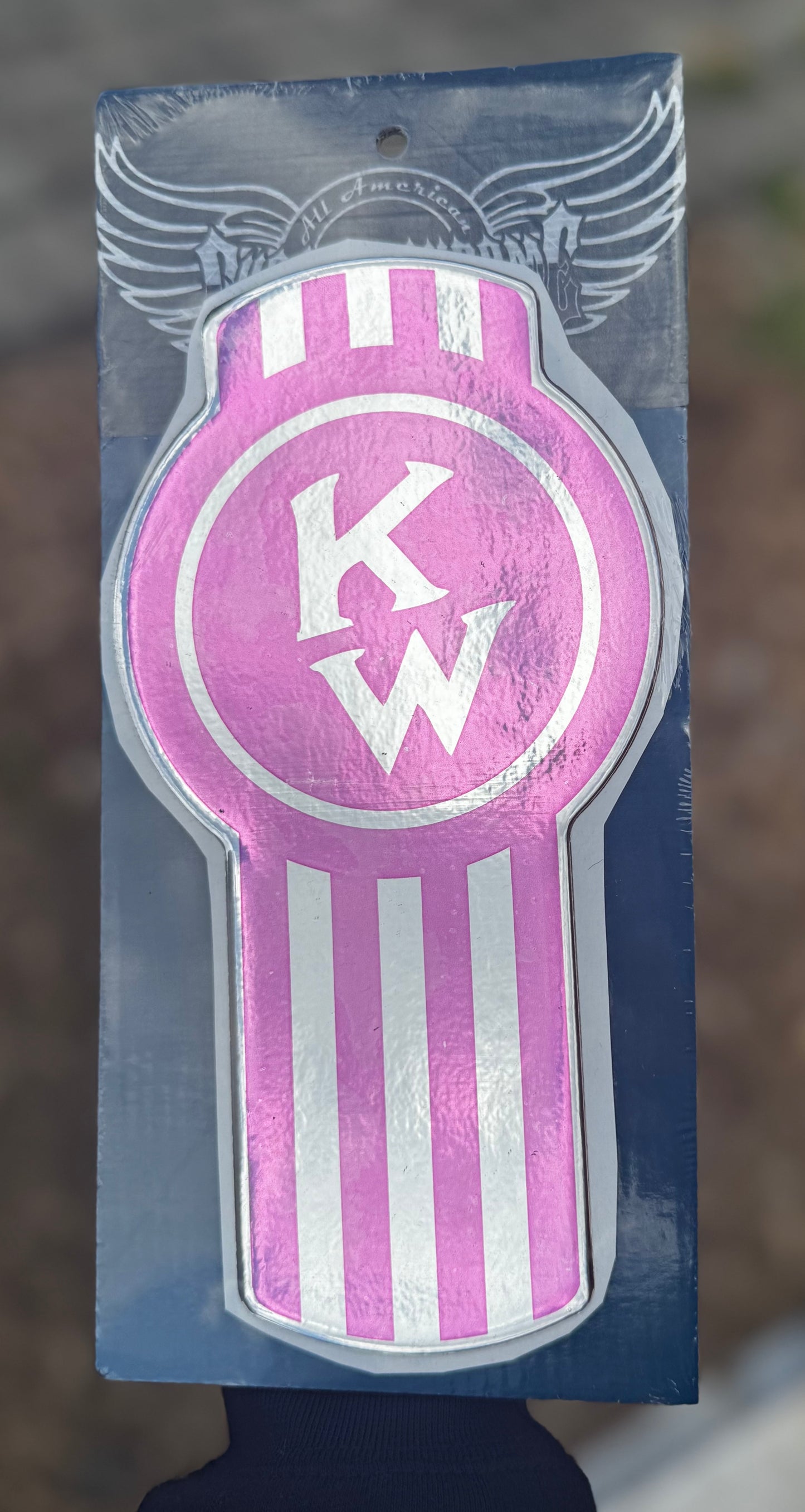 AACC - Kenworth Ol Skool Pink/Metallic Chrome Skin