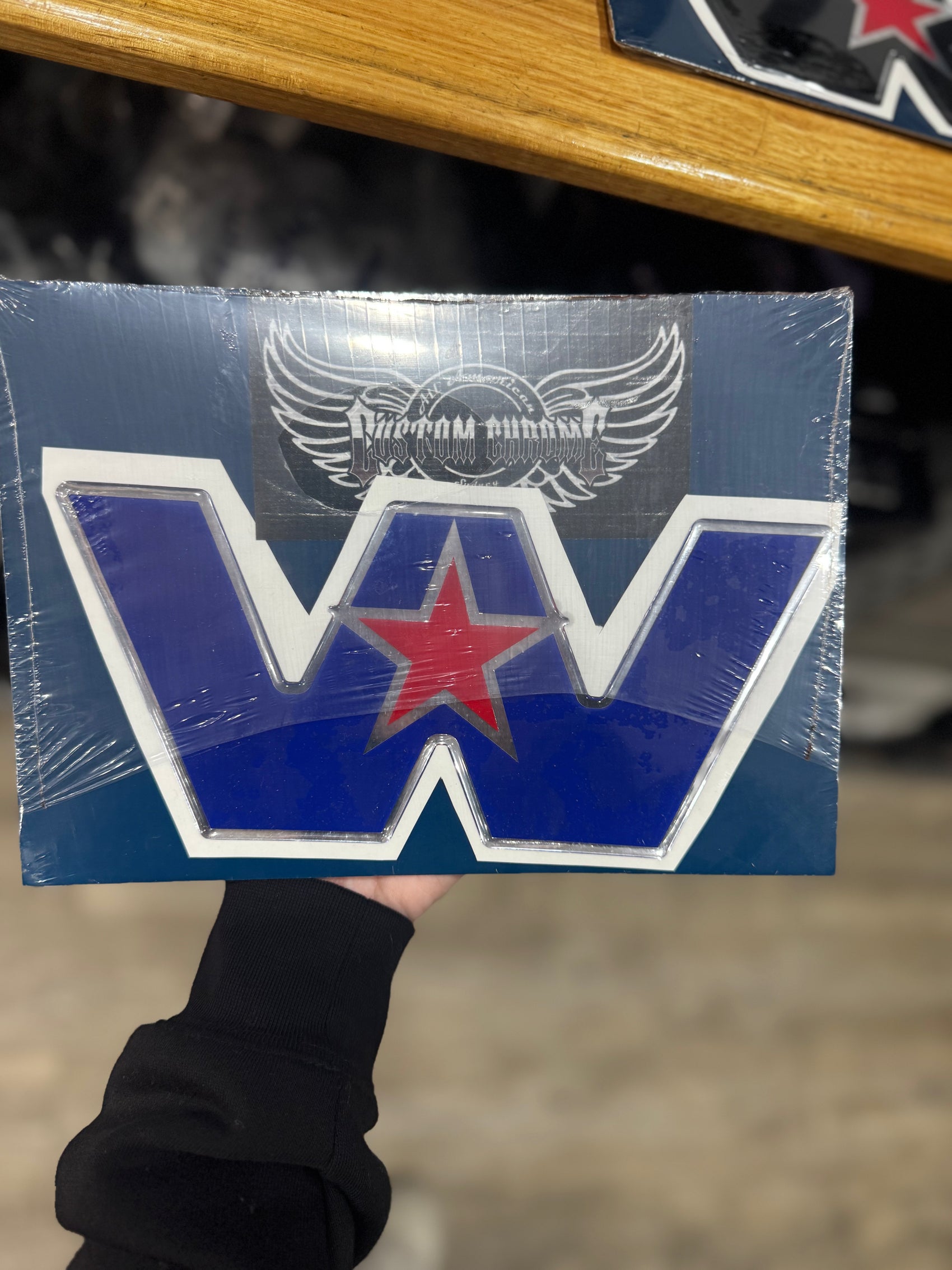 AACC - Western Star Solid Blue/Chrome Skin