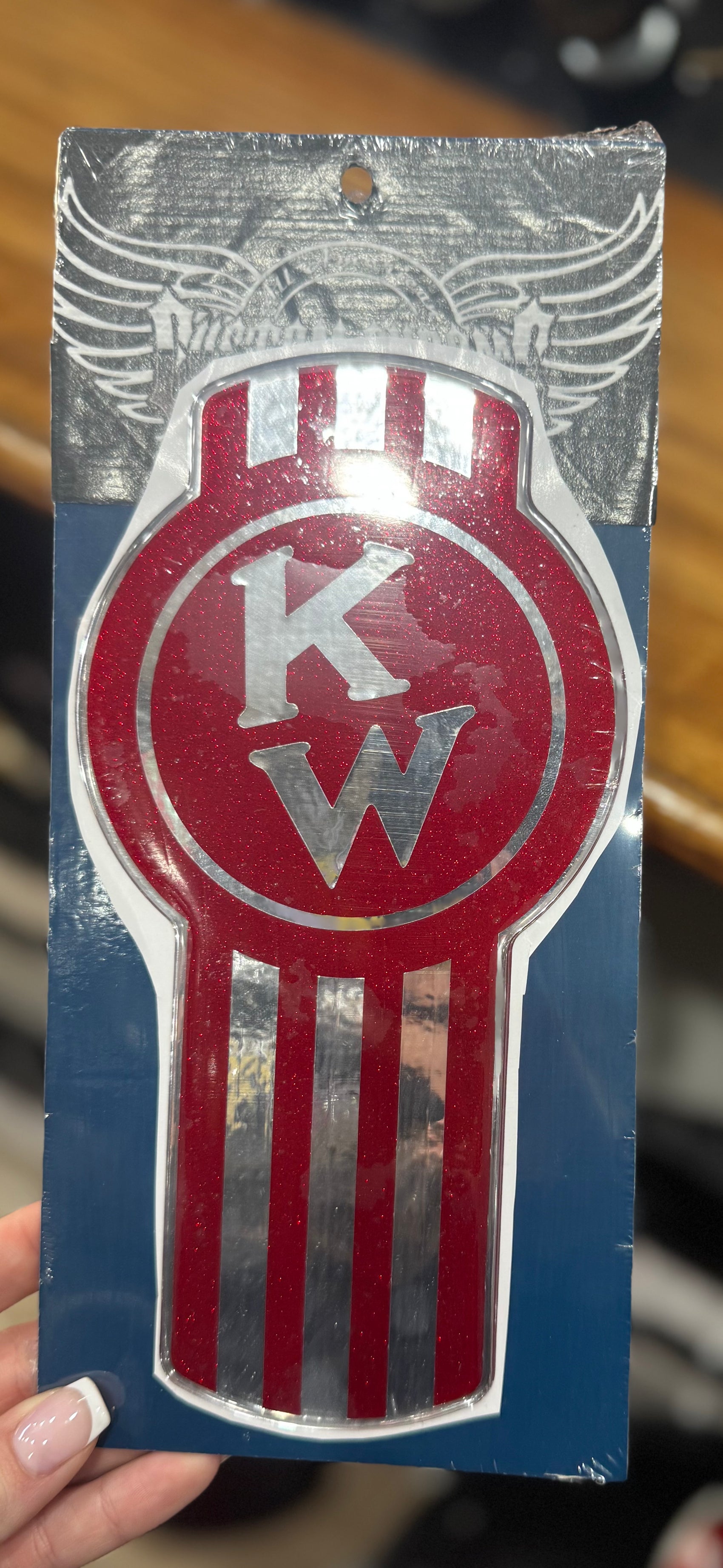 AACC- Kenworth  Ol Skool Red/Chrome Metallic Skin