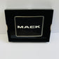 CK-BR-M1-5778 : Rectangular Belt Buckle Mack Text Logo Metallic Black