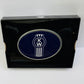 CK-BO-K-7747 : Oval Belt Buckle KW Logo Blue