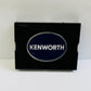 CK-BO-K2-7747 : Oval Belt Buckle Kenworth Text Logo Blue