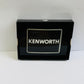 CK-BR-K2-5778 : Rectangular Belt Buckle Kenworth Text Logo Metallic Black