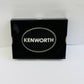 CK-BO-K2-5778 : Oval Belt Buckle Kenworth Text Logo Metallic Black