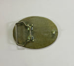 CK-BO-K-7747 : Oval Belt Buckle KW Logo Blue 647