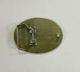 CK-BO-K-7747 : Oval Belt Buckle KW Logo Blue 647