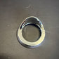 TBEZ-2CH6 : Screwless Grommet Mount 2" Bezel with Visor