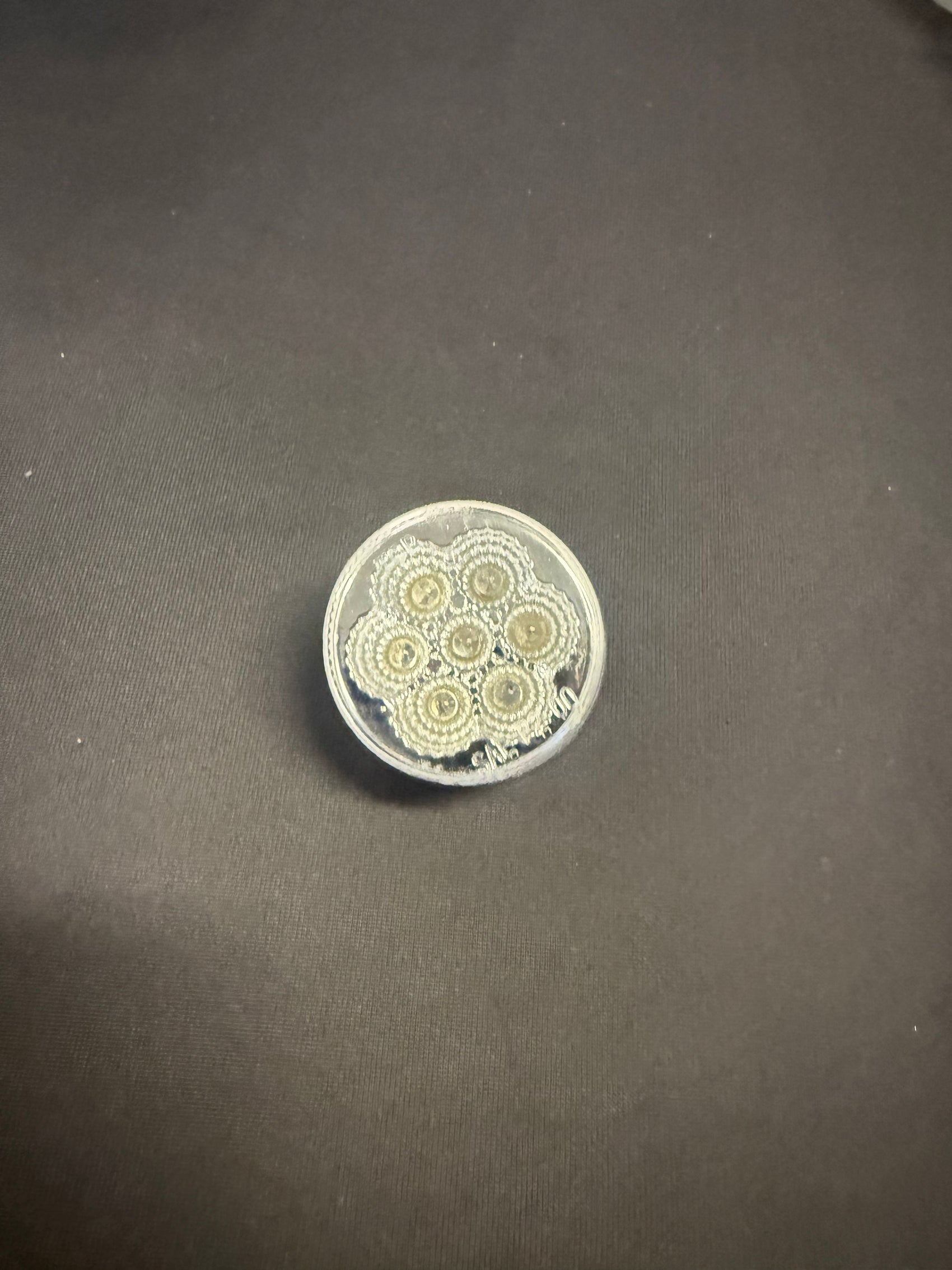 TLED-2CA : 2" Clear Lens LED Light - 7 Diodes - Amber LED