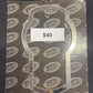 TX-TK-1118: Stainless Steel Kenworth Badge Surround