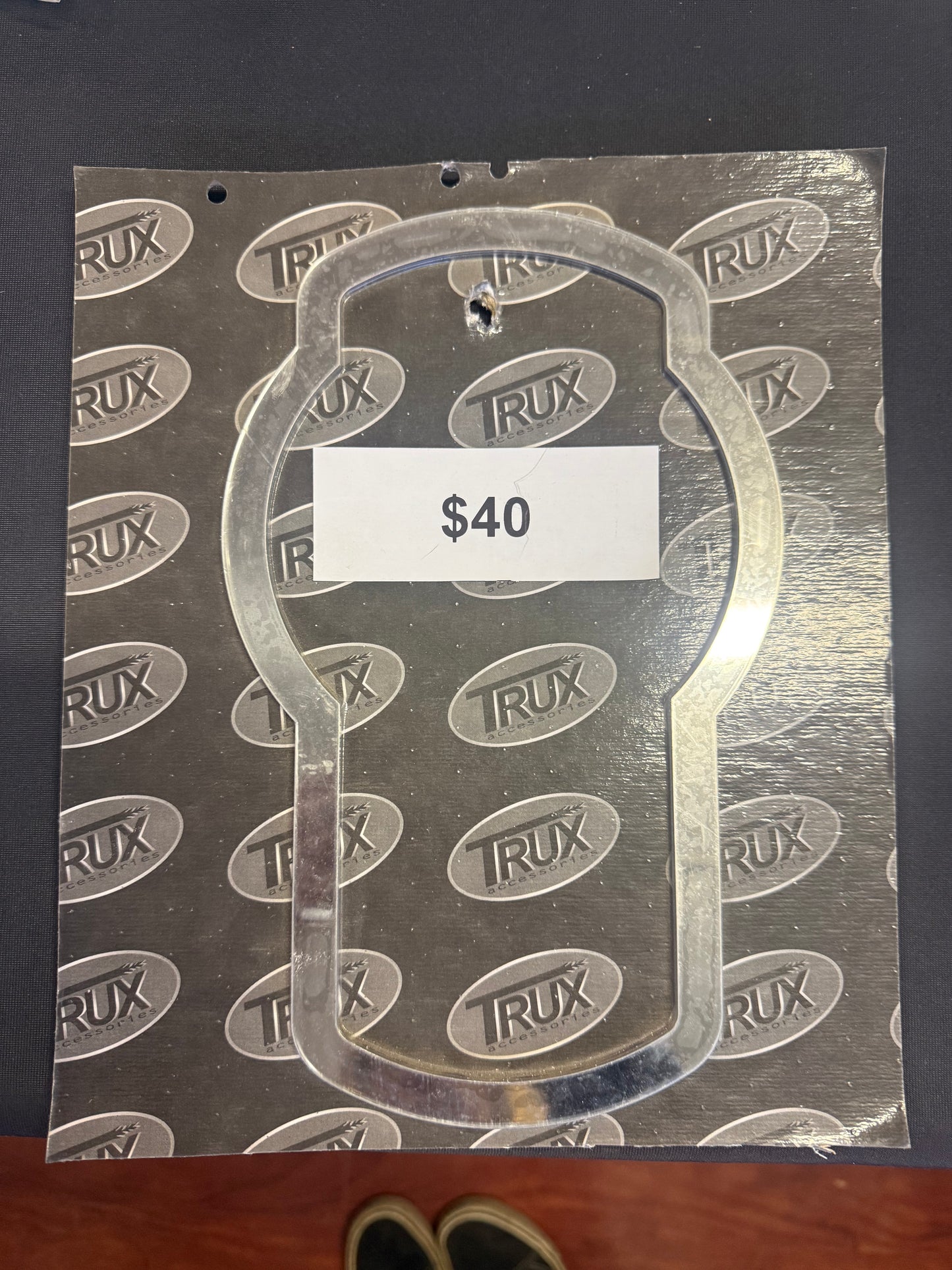 TX-TK-1118: Stainless Steel Kenworth Badge Surround