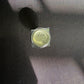 UNITED PACIFIC - 23396 : Fan / Air Glossy Knob - Screw Mount w Silver Sticker