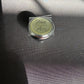 UNITED PACIFIC - 23396 : Fan / Air Glossy Knob - Screw Mount w Silver Sticker