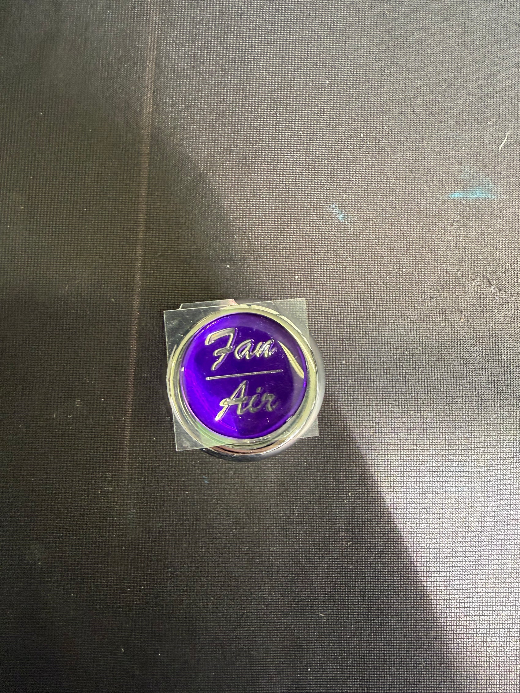 UNITED PACIFIC - 23464 : Fan/Air Knob - Purple Sticker