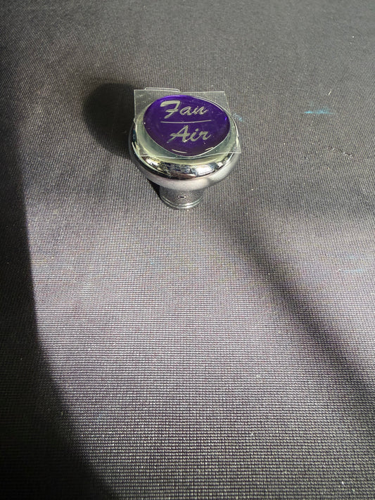 UNITED PACIFIC - 23464 : Fan/Air Knob - Purple Sticker