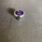 UNITED PACIFIC  - 23394 : Fan / Air Glossy Knob - Screw Mount w Purple Sticker