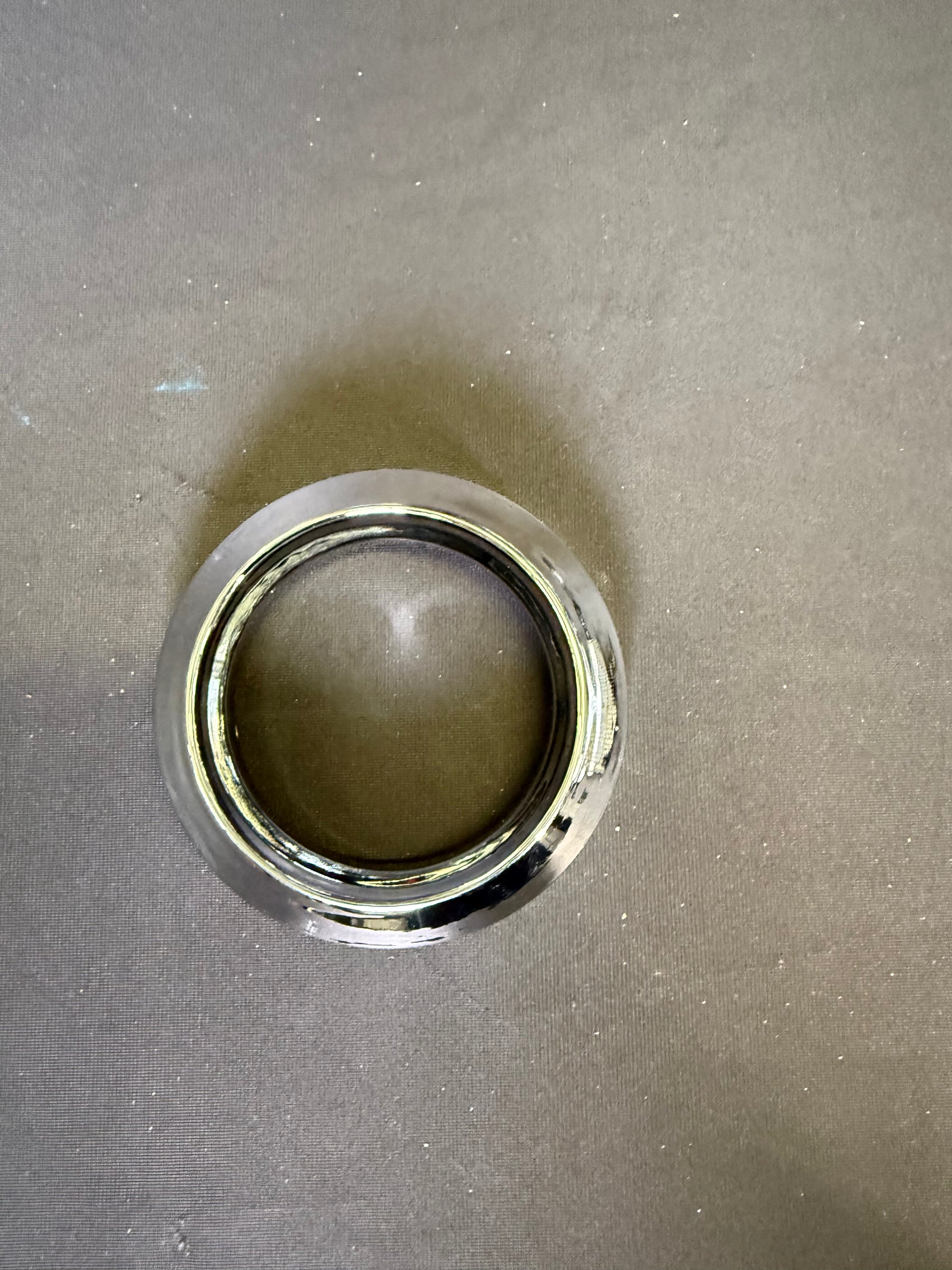 TGA-2H : Medium Chrome Plastic Tachometer with no visor