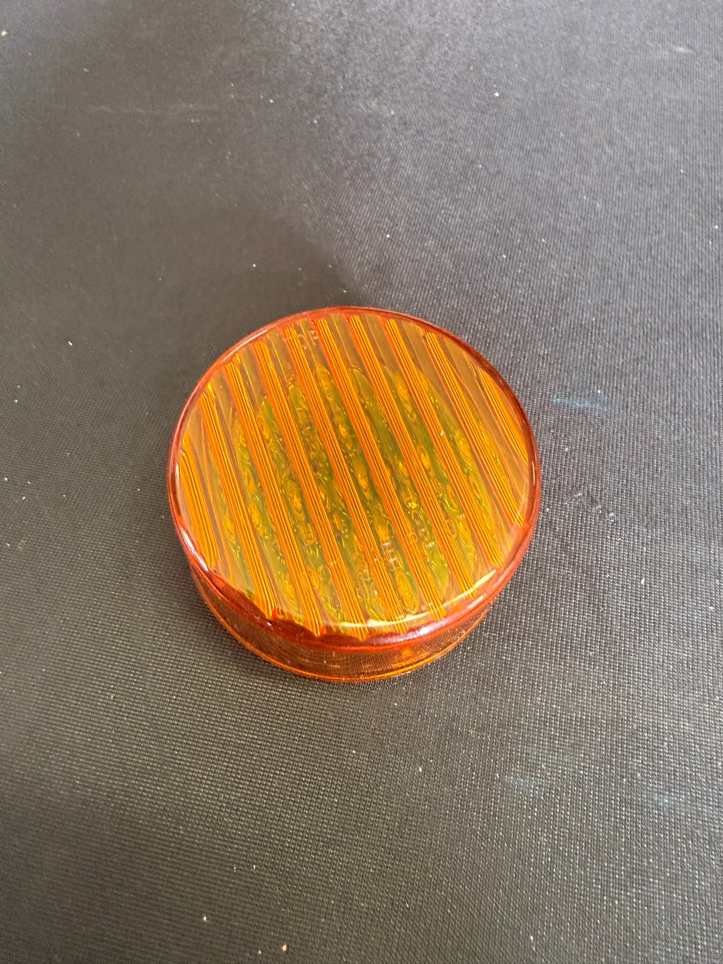 TX-TLED-2TA: 2″ Amber Marker Round LED Light
