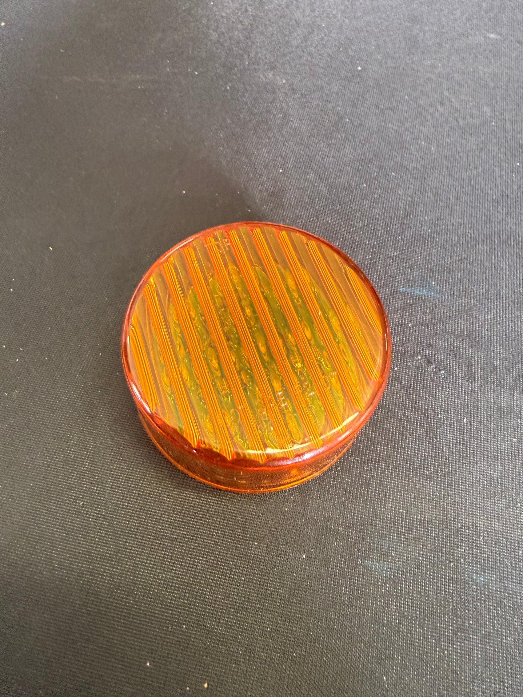 TX-TLED-2TA: 2″ Amber Marker Round LED Light