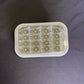 UNITED PACIFIC - 39461 : 16 LED Rectangular Reflector - Amber LED / Clear Lens