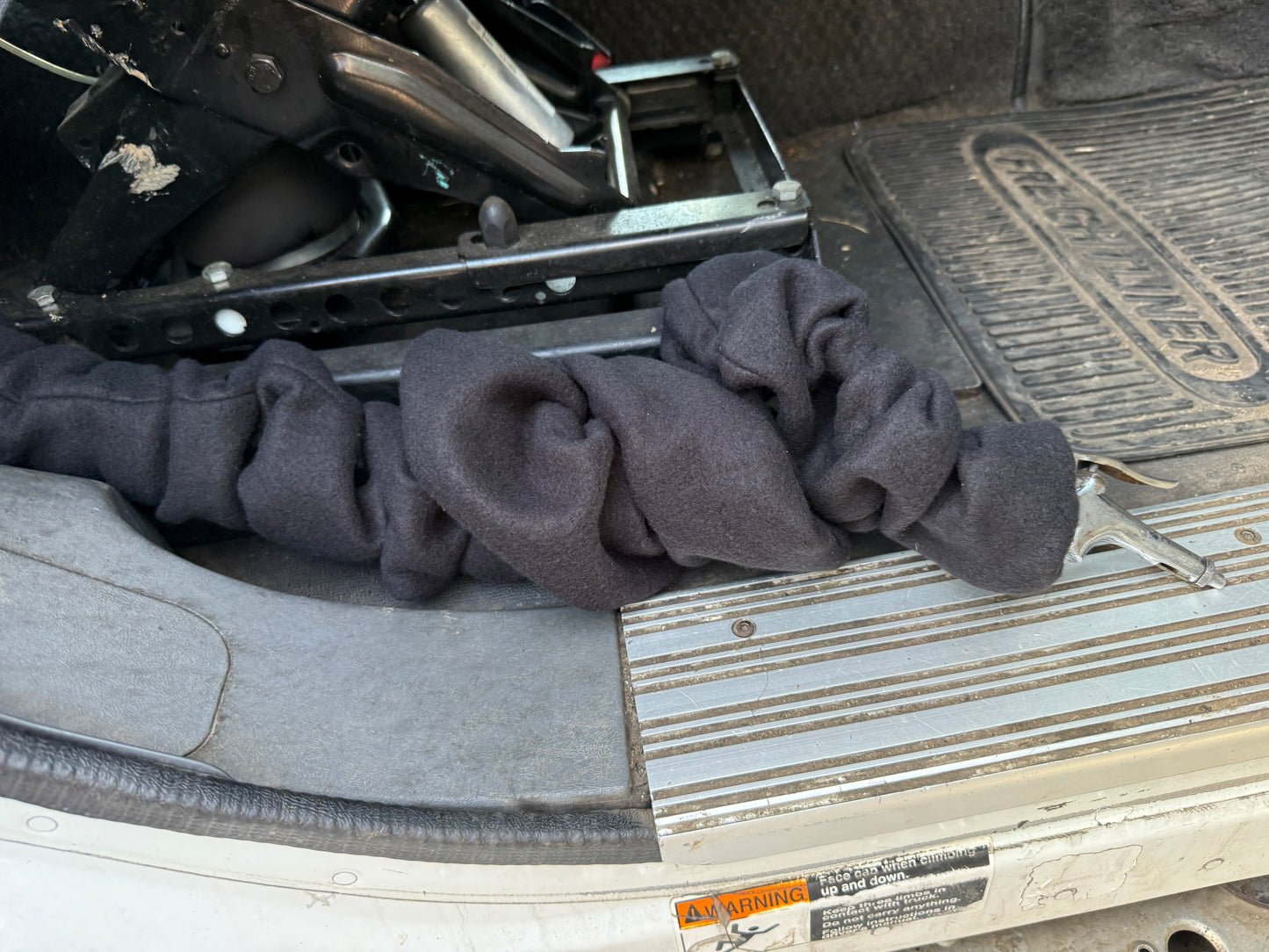AACC - Air Hose Cover - Fleece Black