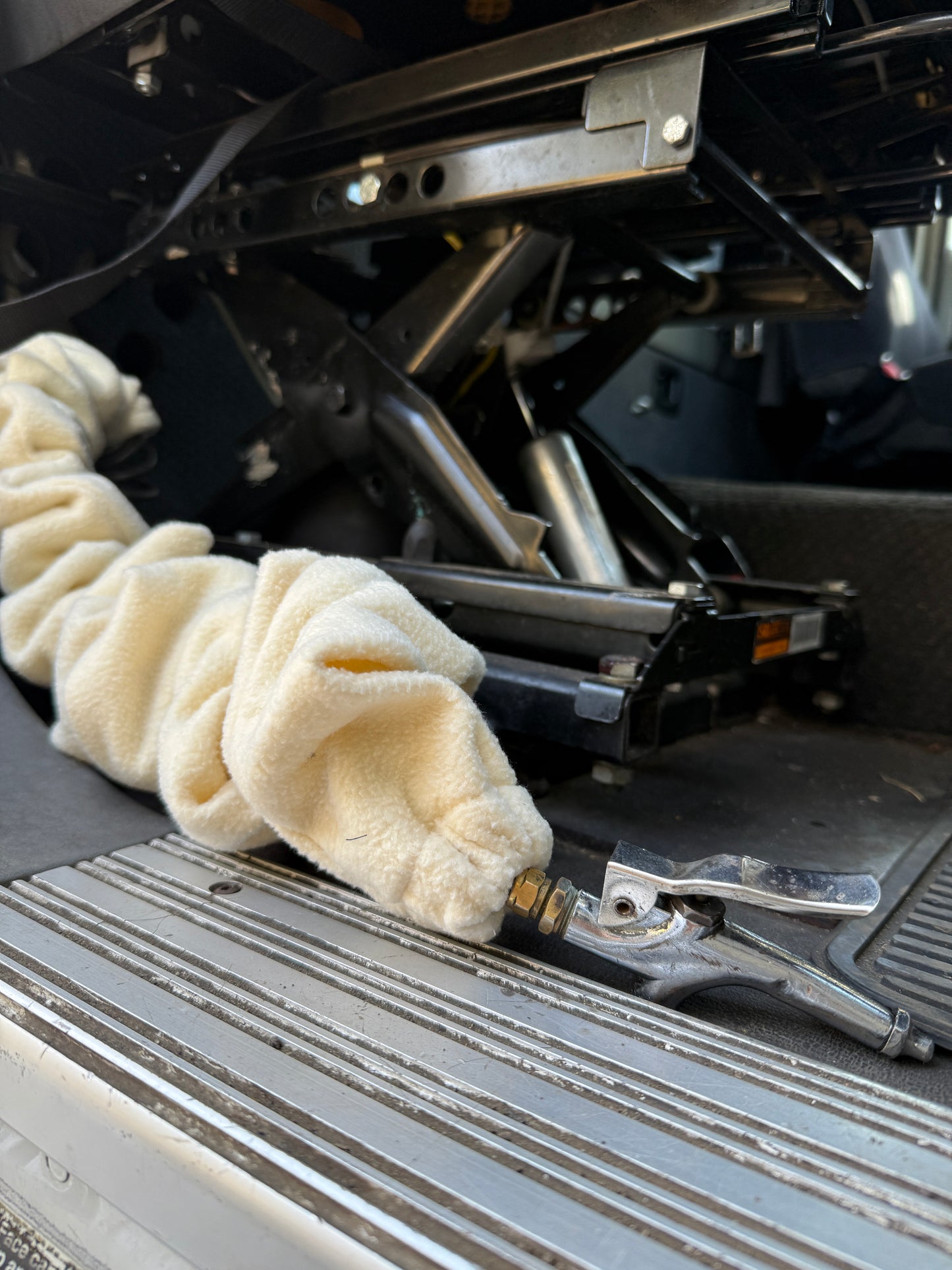AACC - Air Hose Cover - Fleece Cream