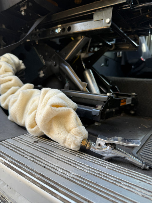 AACC - Air Hose Cover - Fleece Cream