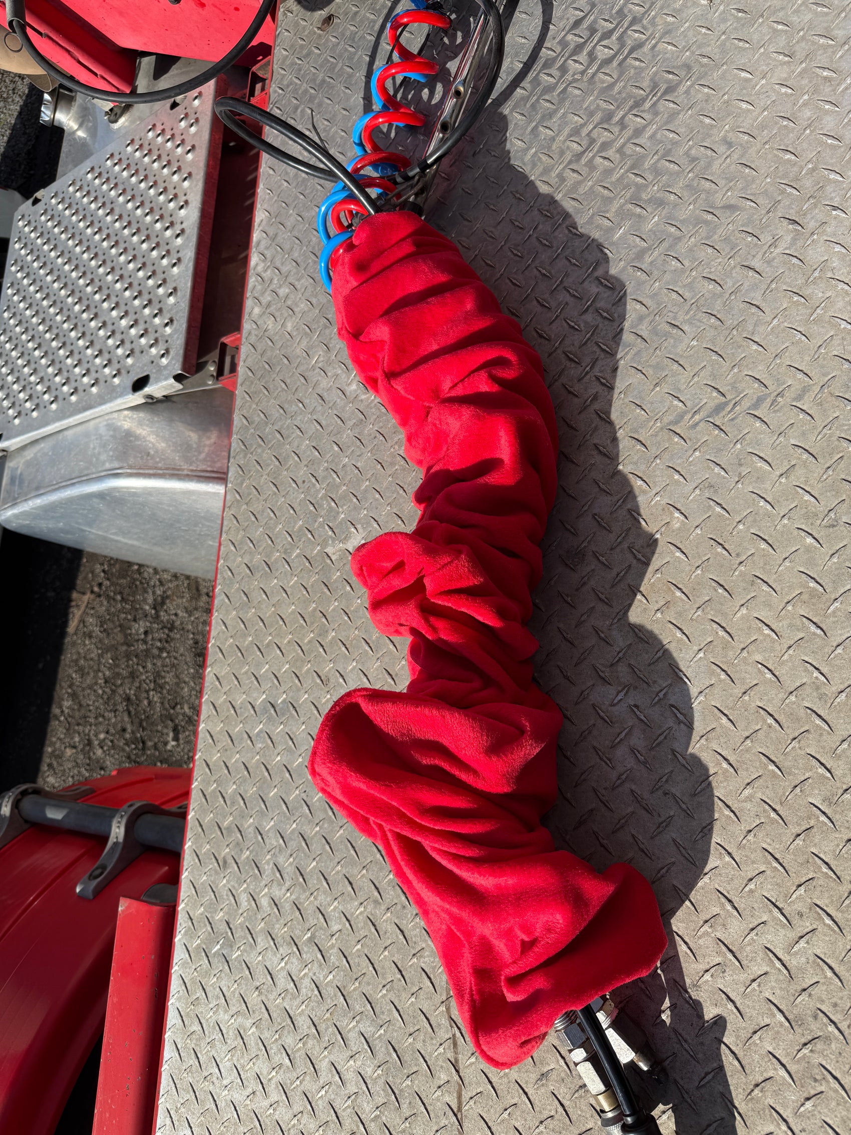 AACC - Suzi Sox (sock) - Fleece Red