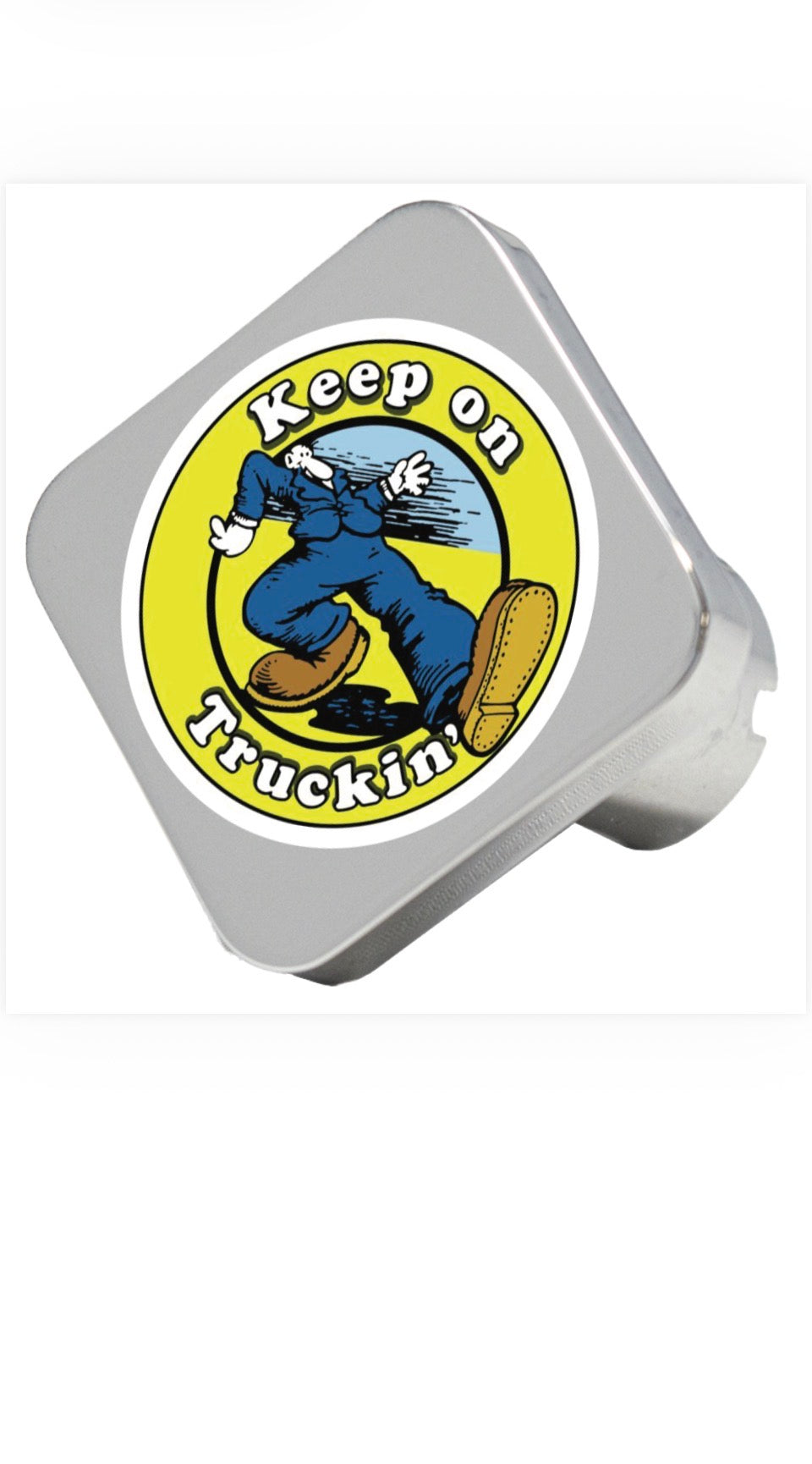 CK-KOT-SY: Keep On Truckin' Square Yellow Shaped Brake Knob