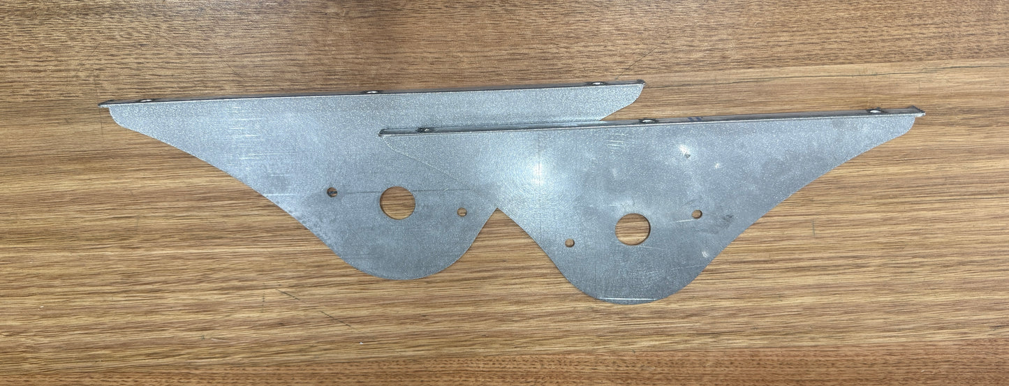 KB : Klos Watermelon trim panels (pair)