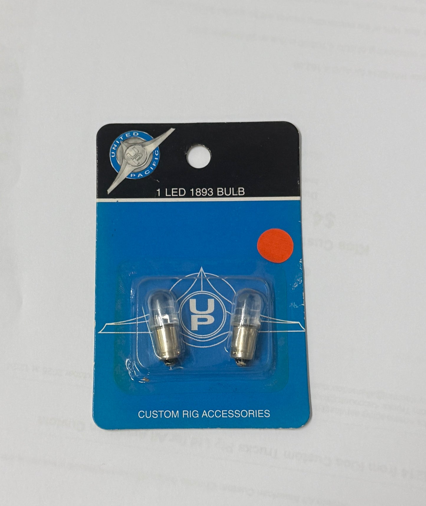 UNITED PACIFIC - 38565 - 1 LED 1893 BULB - WHITE