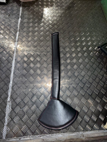 AACC - 32" Black With Red Stitching Gear Shift Boot Cover