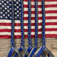 HH - Blue / Grey Leather Horn Honker