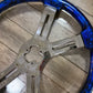 SC : Pearl Steering Wheel Combo Set with Matching Gear Knobs and Lower Gear Sleeve - Blue