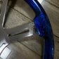 SC : Pearl Steering Wheel Combo Set with Matching Gear Knobs and Lower Gear Sleeve - Blue