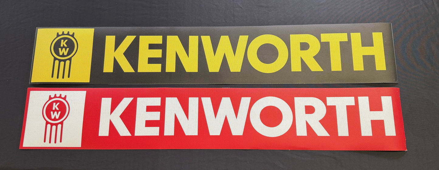 AACC - KW - Windscreen Decal Gold / Yellow White (1000m x 170mm) EXTERIOR USE ONLY