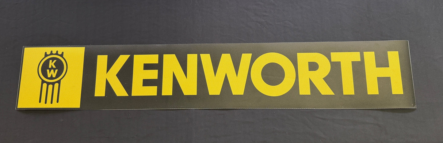 AACC - KW - Windscreen Decal Gold / Yellow White (1000m x 170mm) EXTERIOR USE ONLY