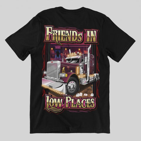 AAA - Friends in Low Places T-Shirt (Black) - Kids
