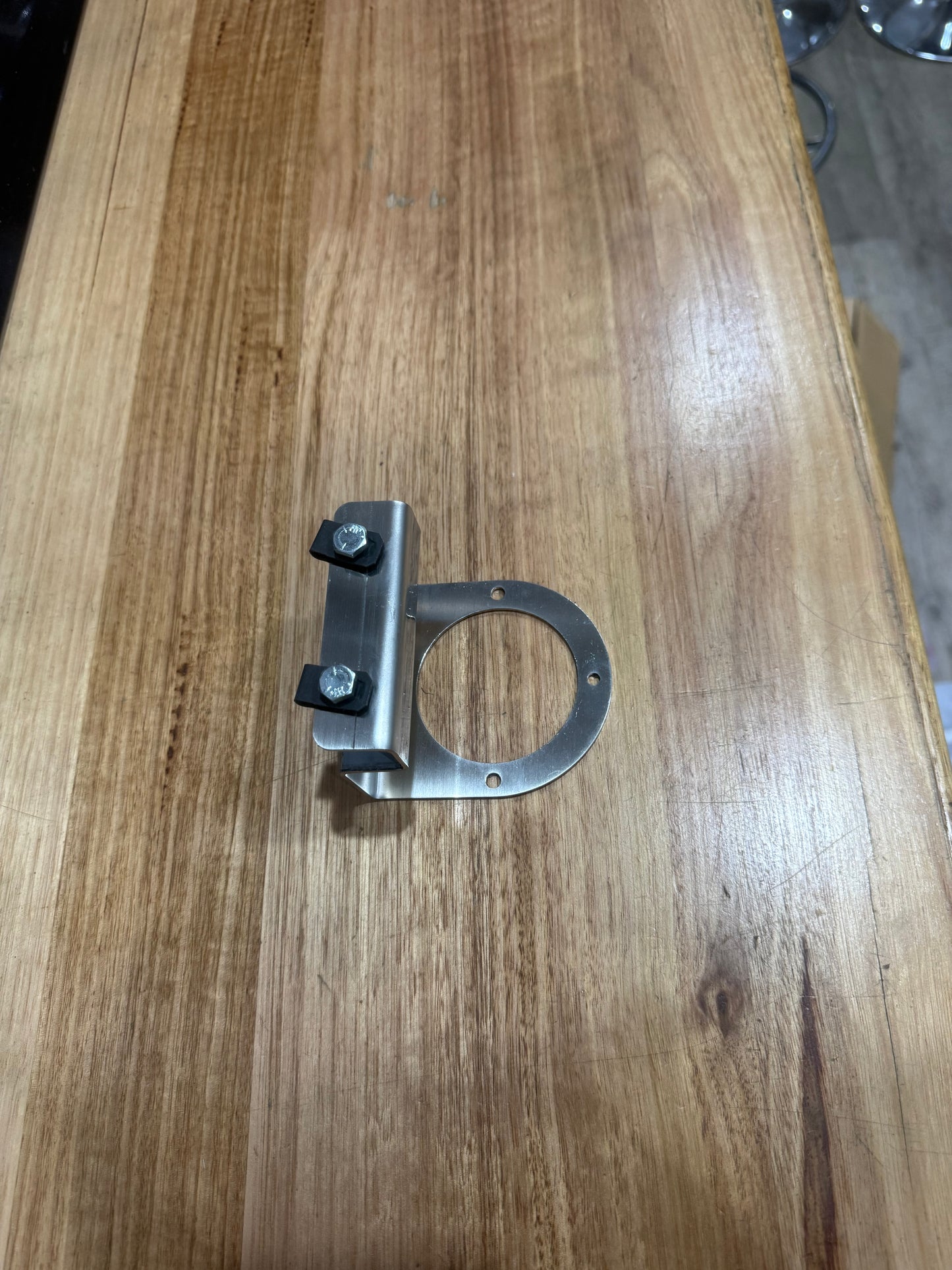 JML-SS-1046 : Stainless Underglow Frame Bracket for Watermelon Light - 90 degree facing down (each)