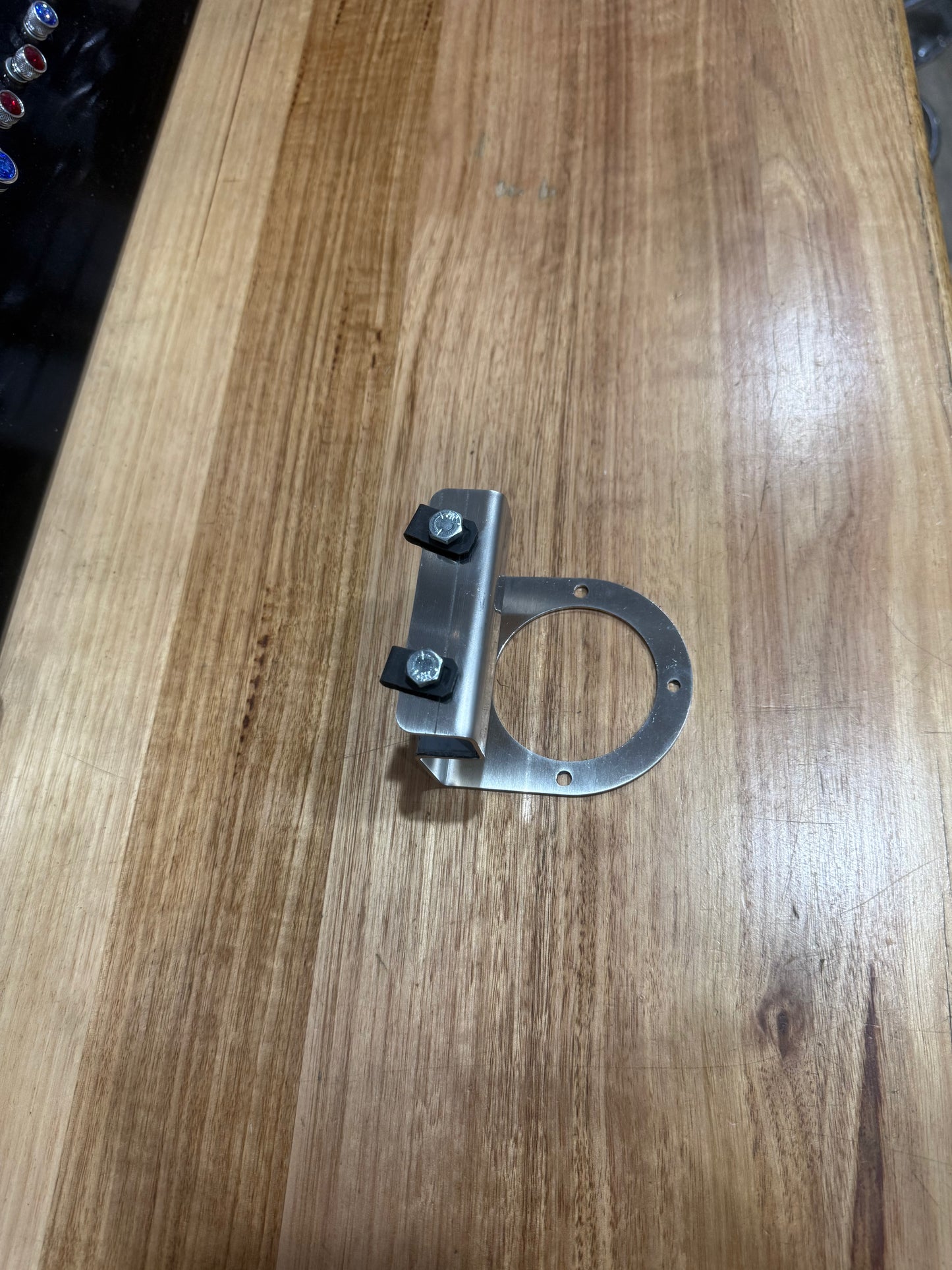 JML-SS-1046 : Stainless Underglow Frame Bracket for Watermelon Light - 90 degree facing down (each)
