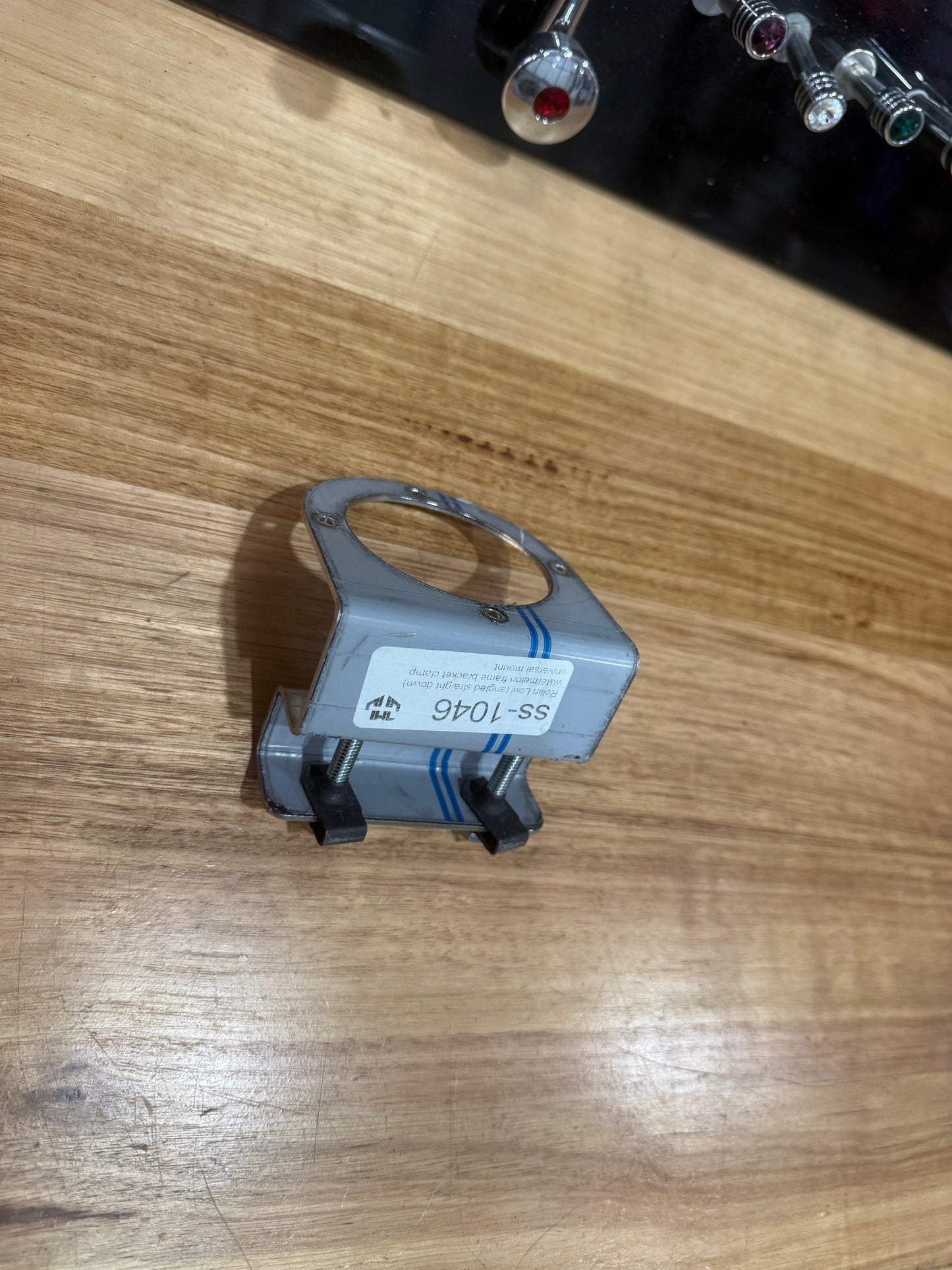 JML-SS-1046 : Stainless Underglow Frame Bracket for Watermelon Light - 90 degree facing down (each)