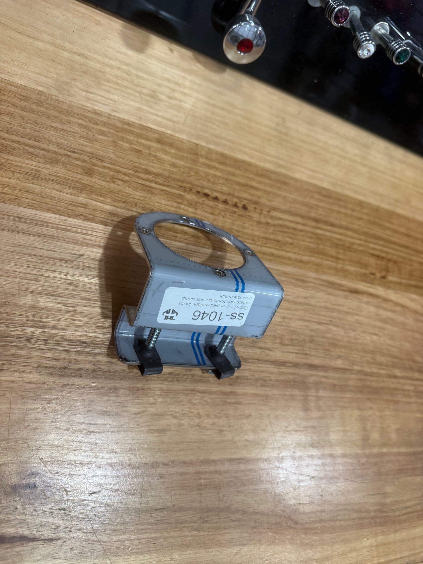 JML-SS-1046 : Stainless Underglow Frame Bracket for Watermelon Light - 90 degree facing down (each)
