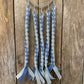 HH - Blue / Grey Leather Horn Honker