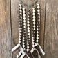 HH - Chocolate Brown / Cream Leather Horn Honker
