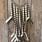 HH - Chocolate Brown / Cream Keychain/Fob