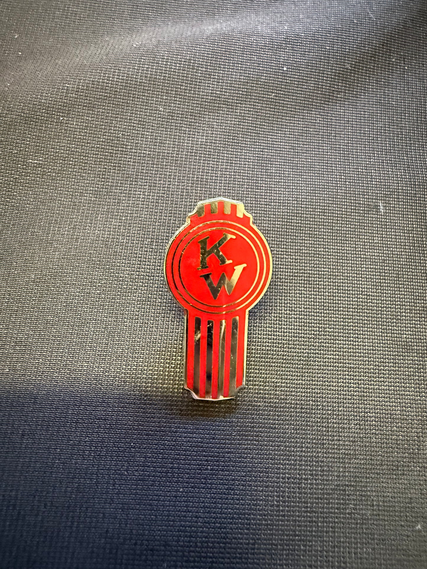 HH - Vintage KENWORTH Horn Honker Medallion - Red