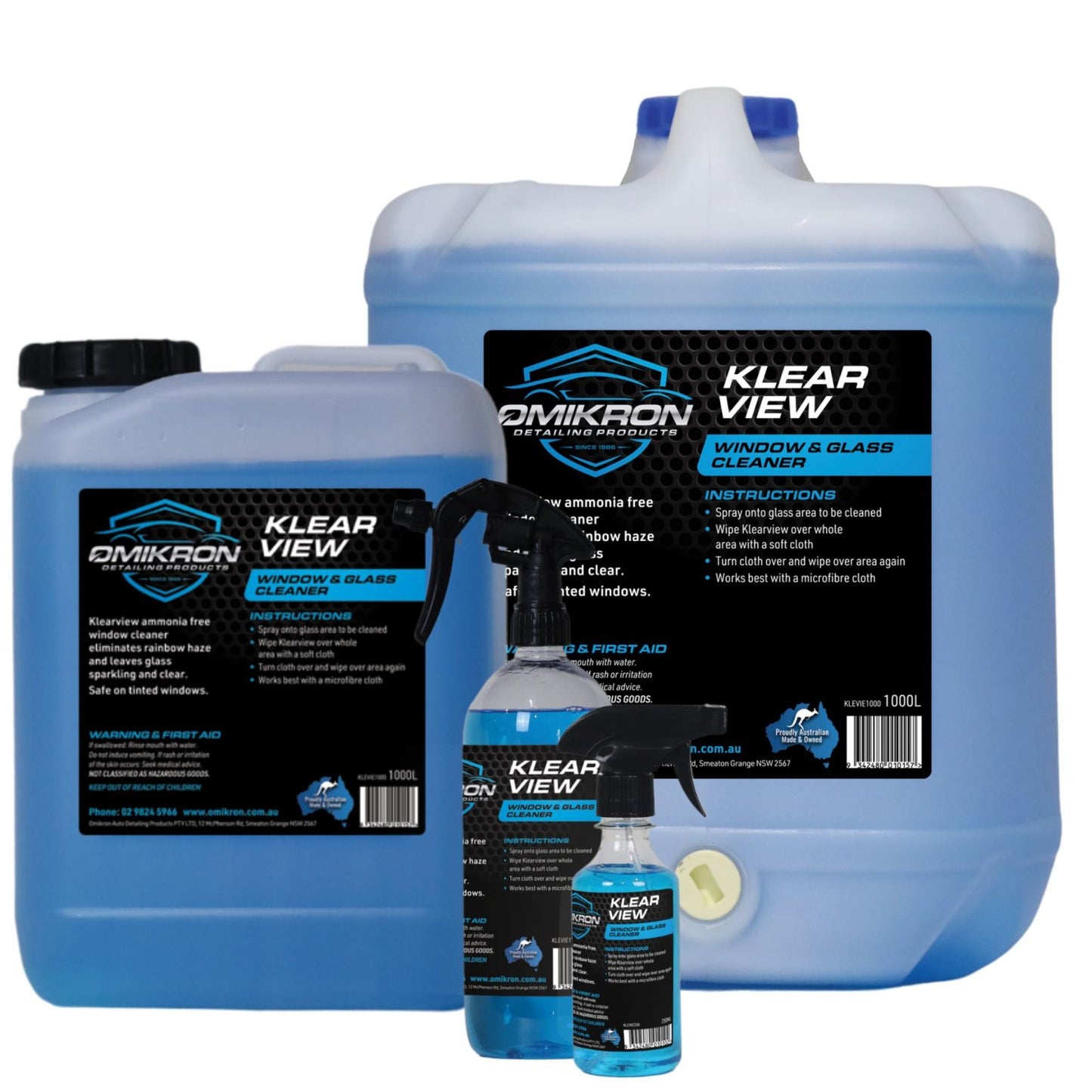 OMIKRON-CLRVW: Clear View Window Cleaner