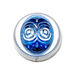 ASL - 25400BR - 2000 - 2" Designer Series -Blue Lens / Red LED