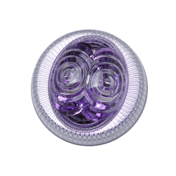 ASL - 25400PA - 2000 - 2" Designer Series - Purple Lens / Amber LED